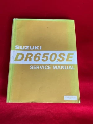 NOS GENUINE SUZUKI WORKSHOP MANUAL FACTORY DR650SE DR 650SE DR 650 SE 1995 - Image 1 of 4