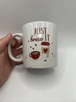 Taza de café humorística Just Brew It de Royal Norfolk Foto 1 de 4