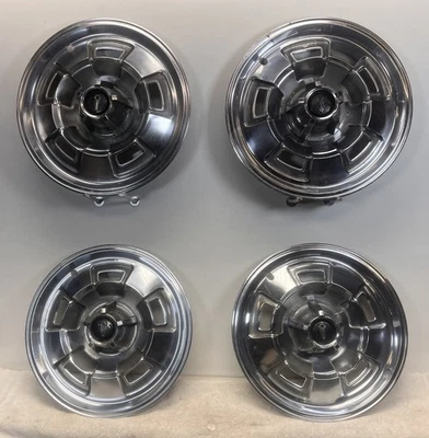 Set (4) 1967 - 1969 Plymouth Satellite Fury 14" Hubcap Rim Wheel Cover Hub Cap - Image 1 of 4