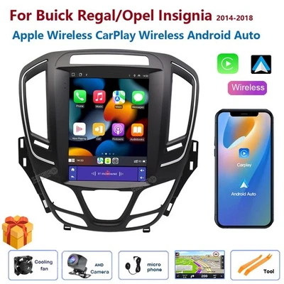 Para Buick Regal Opel Vauxhall Holden Insignia 14-17 Android 14 Estéreo FM GPS Foto 1 de 4