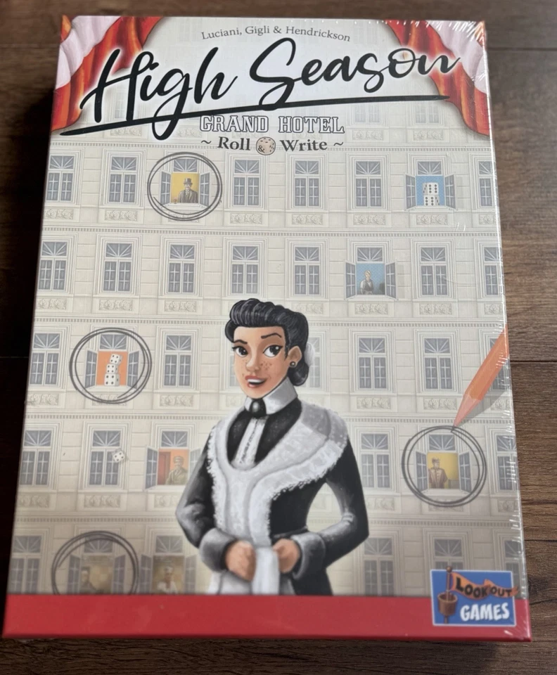 High Season! Grand Hotel Roll & Write - Image 1 of 1