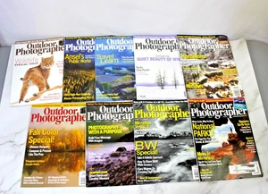 Outdoor Photographer Magazines Lot Of 9 2015-2016 Photography - Foto 1 di 9