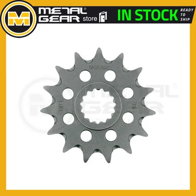 MetalGear Sprocket Front Steel 520-15T for KTM 540 SXS 2001 2002 - Image 1 of 3