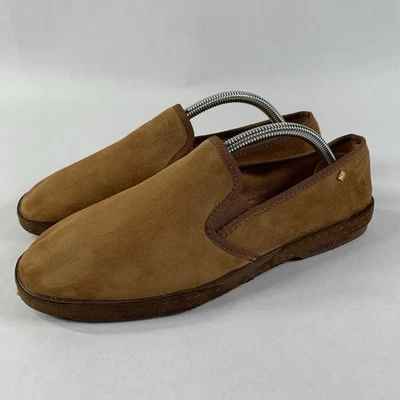 Zapatilla RIVIERAS Clásica Ocio 42 Sin Cordones Gamuza Marrón Foto 1 de 4