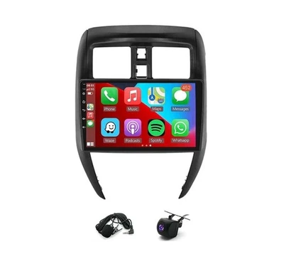 ALIKALI 10" Android Car Stereo w/ Carplay Android Auto Camera for 2015-2019 Nissan Versa