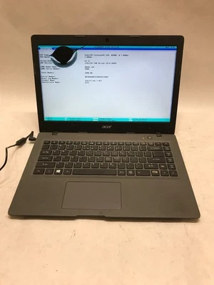 Acer A01-431 14" Intel Celeron 2GB RAM NO SSD/OS For Parts Cracked Screen!! - DW - Image 1 of 4