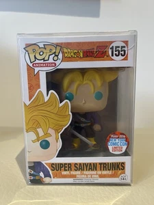 Dragon Ball Z #155 Super Saiyan Trunks 2016 NYCC + PROTECTOR Funko Pop vinilo - Imagen 1 de 6