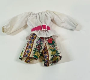 Barbie Outfit 80’s Fashion Top Belt Shorts - Picture 1 of 5