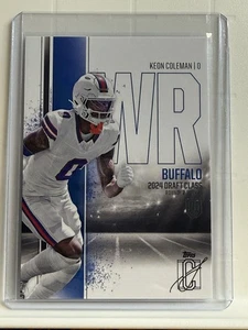 2025 Topps Signature Class #73 Keon Coleman Rookie Buffalo Bills - Picture 1 of 2