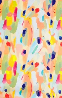 Anthropologie Wallpaper Abstract By Lillian Farag Bright Multi Colors NEW SEALED - Image 1 of 4