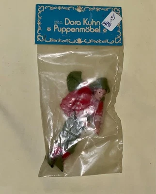 罕见老式 Dora Kuhn Puppenmobel 德国人娃娃-全新包装 (#606) — 第 1/3 张图片