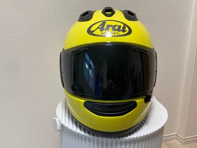Casco de motocicleta Arai RX-7X L - SNELL - amarillo máximo - viseras incluidas Foto 1 de 4
