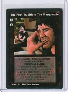 The First Tradition: The Masquerade Jyhad V:TES VTES Vampire CCG - Picture 1 of 2