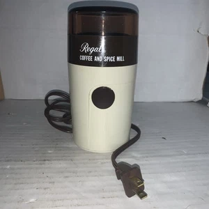 Vintage Moulinex Regal Coffee And Spice Mill Grinder Model #505 Made In France - Picture 1 of 10