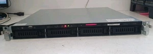 Buffalo TS-RXL/R5 4 Bay 1U Netork Attached Storaged with Caddies(NO HDDs) incVAT - Afbeelding 1 van 16