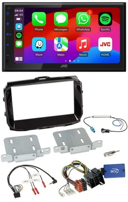 JVC Bluetooth 2DIN Lenkrad DAB USB Autoradio für Alfa Giulietta ISO 2013-2021 pi - Bild 1 von 4