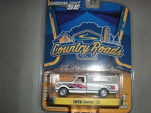 1/64th Greenlight Country Roads 1972  Chevrolet C10 Cheyenne Pickup Truck - Picture 1 of 1