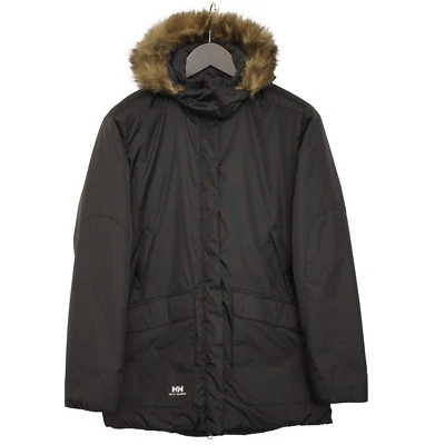 Chaqueta Helly Hansen Para Mujeres Transpirable Negra Impermeable XS VAI747 - Imagen 1 de 4