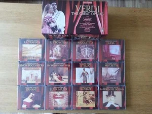 VERDI - The Great Operas (RARE 25 CD Box Set ) - Picture 1 of 3