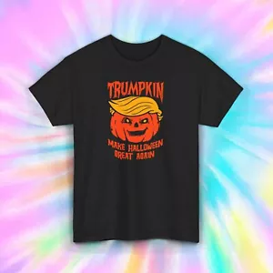 Trumpkin Make Halloween Great Again T-Shirt | Funny Pumpkin Graphic Tee | S-5XL - Picture 1 of 12