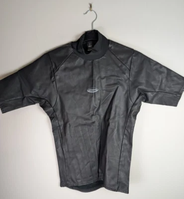 Patagonia Wet Suit Top Women Small Black Swim Rash Guard Short Sleeve Beach Surf - Image 1 of 4