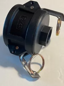 275 330 GN IBC TASCHE TANK HD ABFLUSS ADAPTER 2"" Cam Lock x 3/4"" Buchse Rohrgewinde - Bild 1 von 6