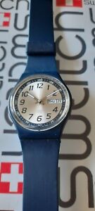 Swatch Time In Blue GN716 2003 Standard Gents 34mm 