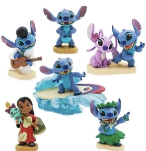 Disney Lilo und Stitch Engel Figur Spielset Cake Topper Brandneu Versiegelt Rarität - Bild 1 von 4