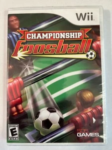 Championship Foosball (Nintendo Wii, 2008) - New - Picture 1 of 2