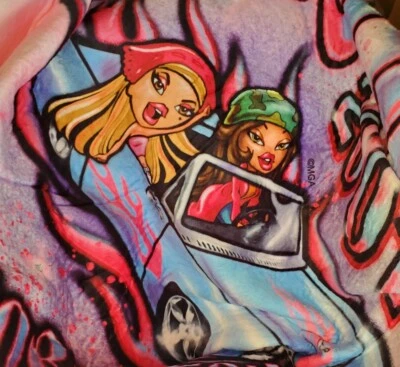 НОВЫЕ куклы Kill x Bratz World Tour Thro обернутое одеяло мягкое 48 x 60 - Изображение 1 из 4