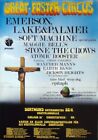 EASTER CIRCUS - 1973 - Atomic Rooster - Emerson Lake Palmer - Poster - Dortmund