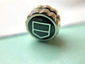 CORONA DE ACERO DE FÁBRICA TAG HEUER CON LOGOTIPO ESMALTADO Y ANILLO DE GOMA 7.5X4.7MM #05 - Imagen 1 de 4