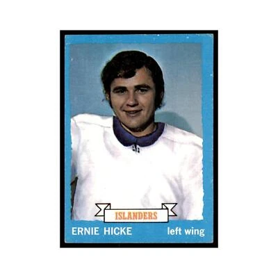 Ernie Hicke 1973 Topps #18 Hockey Cards Hockey Card EX - Image 1 of 3