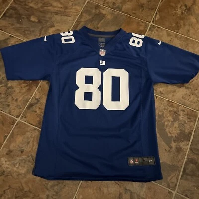 Camiseta deportiva de los New York Giants Nike On Field NFL juvenil L 14/16 azul #80 Cruz Foto 1 de 4