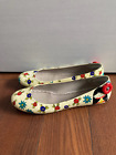 Marc by Marc Jacobs ballet flat shoes Floral girl white ivory red