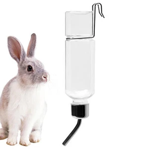 NEW Rabbit Water Bottle 350ml Guinea Pigs Hamsters & Small Pets Drinking Bottle - Picture 1 of 11