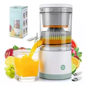 Spremiagrumi Elettrico Portatile Ricarica USB Frullatore Mini Pressa Mixer Spremiagrumi Frutta - Foto 1 di 21
