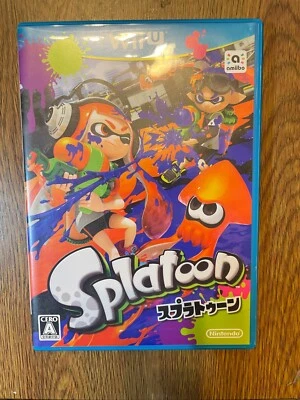 NINTENDO Wii  NTSC-J JAPAN  SPLATOON - Image 1 of 2