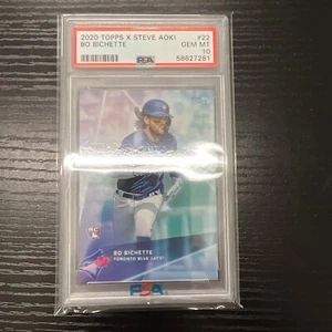 Topps X Steve Aoki Bo Bichette #22 2020 (PSA 10) RC Rookie - Imagen 1 de 3