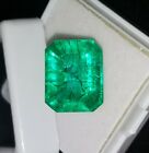 Natural Green Emerald Transparent 8.37 Ct Loose Gemstone Certified Emerald Gem
