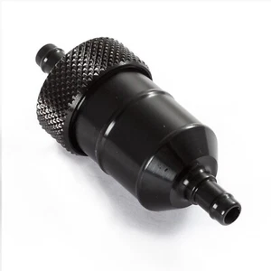 6mm Motorcycle Quad Universal Fuel Filter Car Accessory Scooter Black - Picture 1 of 1