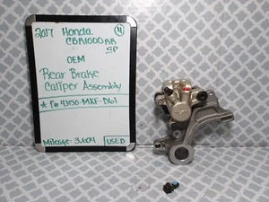 2017 Honda CBR1000RR SP OEM Rear Brake Caliper Assembly 43150-MKF-D61 - Picture 1 of 13