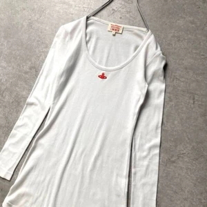 Vivienne Westwood Long Cut and Sew Tunika Länge Kugel Stickerei weiß so - Bild 1 von 10