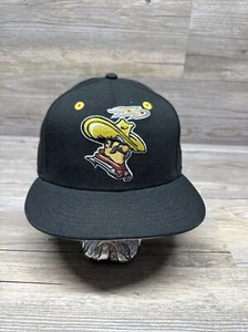 Salem-Keizer Campesinos Volcanoes Black New Era 59Fifty 7 3/8 Hat Club MiLB - Picture 1 of 8