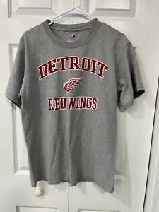 Vintage Majestic Detroit Red Wings grau T-Shirt M - Top Zustand - Bild 1 von 2