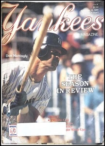 Yankees Magazin - Vol. 10 #9 16. November 1989 Don Mattingly - Bild 1 von 2