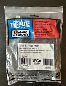 TRIPP LITE High-Speed HDMI Cable - 6ft - Model: P568-006 - Connectivity - Picture 1 of 1