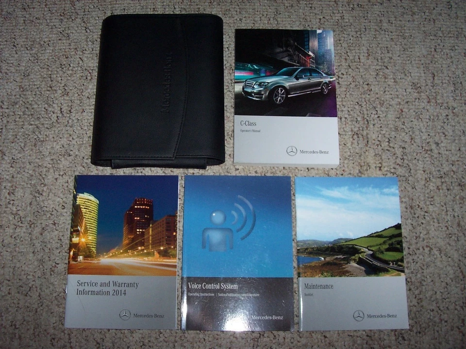 Mercedes Benz Clase C C250 2014 sedán OEM dueño operador guía del usuario manual 1,8 L Foto 1 de 1