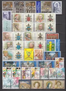 VATICAN 2000 COMPLETE YEAR SET WITH BOOKLET MINT NEVER HINGED MNH SEE 2 PICTURES - Picture 1 of 2