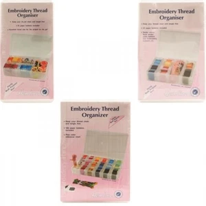 Embroidery Thread Organiser Floss Box Small Medium Large - Picture 1 of 13